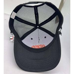 2025 100% coton vente en gros personnalisé de haute qualité style de la mode brodé 5 panneaux casquette de camionneur doublé de satin 5 panneaux casquettes de baseball - Product Image 6