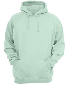 Sudadera con capucha de lana Unisex para hombre, sudadera en blanco de algodón con patrón sólido para la temporada de otoño, hecha de poliéster/material de algodón - Product Image 3