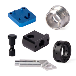 Độ chính xác cao robot tự động tùy chỉnh dịch vụ gia công <span class=keywords><strong>CNC</strong></span> Titan thành phần thép không gỉ phun cát Anodizing - Product Image 4