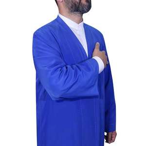 Jubba Thobe pour hommes de la meilleure qualité, nouveau style, vêtements islamiques, vente en gros d'usine, respirant, grande taille, robe musulmane Juba pour garçons et hommes - Product Image 4