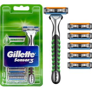 Lames de rasoir Gillette Sensor3, 8 unités, gel confort, rasage du visage, épilation du corps - Product Image 3