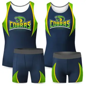 Maillot d'uniforme d'athlétisme pour hommes, logo imprimé personnalisé, vente en gros