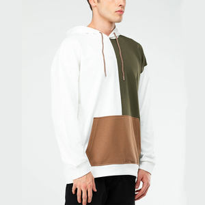 Venta al por mayor de sudaderas con cremallera para mujer de manga larga de otoño sudaderas de gran tamaño de lana 100% de algodón con cremallera completa ropa de calle Sudadera con capucha - Product Image 4