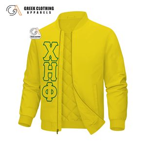 Chaqueta de Satén para Hombre de Alta Calidad de la Hermandad Chi Eta Phi, Chaqueta de Satén de Invierno para Hombre de Talla Grande en Venta en Línea - Product Image 4