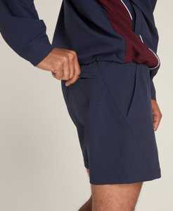 Short de golf décontracté et écologique pour hommes coupe régulière 8 "toile de polyester respirante séchage rapide Fitness Tennis Pickleball Sports - Product Image 4