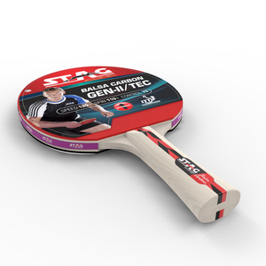 ไม้ปิงปอง Stag Iconic <span class=keywords><strong>Balsa</strong></span> Carbon Fiber Gen 2 รุ่นมืออาชีพ พร้อมเคส 11 ชั้น 15-19 นิ้ว ยางหน้าปิงปองแบบยาว - Product Image 5