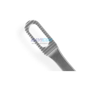 Pince à griffes pour nœuds - Manuelle, droite, 11 mm, mâchoires oblongues dentelées, tige de 5 mm, verrouillage, acier inoxydable, 16'' (40,5 cm) VATS - Product Image 6