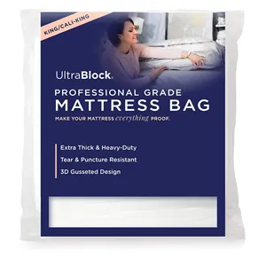 Ultra Block Ultrablock <b>Mattress</b> <b>Bags</b> <b>For</b> <b>Moving</b> Or Storage - Product Image 1