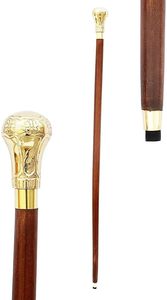 Làm Bằng Tay Đi Bộ Bằng Gỗ Dính Với Gỗ Xử Lý/Bằng Gỗ Đi Bộ Canes Với Gỗ Xử Lý/Người Già Đi Bộ Dính Bởi Hf Thủ Công Mỹ Nghệ - Product Image 3