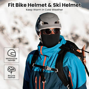 Masque de cagoule en polyester 100% léger personnalisable coupe-vent pour les activités sportives de plein air pêche OEM/ODM Service Puff - Product Image 5