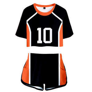 ชุดวอลเลย์บอลชายวัสดุโพลีเอสเตอร์100% ทำจากโรงงานราคาสบายสำหรับการใช้งานและการออกแบบที่มีน้ำหนักเบา - Product Image 1