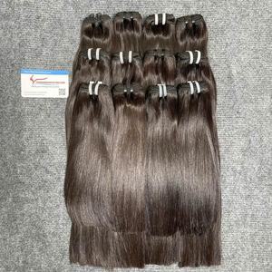 Extensions de trame de cheveux Remy Double Drawn de haute qualité faisceaux de cheveux vietnamiens droits en os doux - Product Image 6