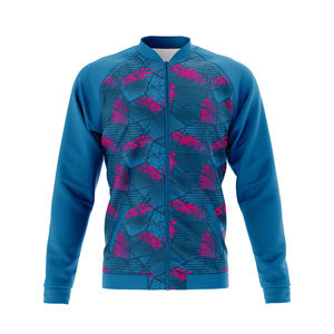 Veste de sport professionnelle à fermeture éclair intégrale avec logo personnalisé |   Chaud, respirant, séchage rapide |   Tailles Homme Femme Jeunesse |   Veste d'entraînement - Product Image 6