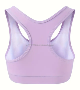 Lo último en Top de Fitness Lulu para mujer, Top corto con cuello Halter transpirable suave, Espalda descubierta, Sujetador deportivo para gimnasio, Sujetador de Yoga Sexy para mujer - Product Image 5