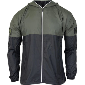 OEM estilo de moda Casual Nylon Correr Deportes Impermeable Personalizar Logotipo de impresión Chaqueta cortavientos para los hombres - Product Image 1