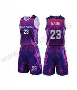 Ensembles d'uniformes de basket-ball rouge de meilleure conception Uniformes à demi-manches de haute qualité, confortables et respirants - Product Image 5