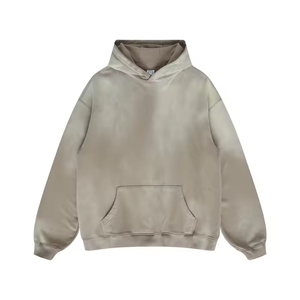 Sudaderas con Capucha de Primavera al por Mayor, 100% Algodón de Alto Gramaje (360 g/m²), Corte Regular, Lavado Ácido, Impresión Puff, Logotipo Personalizado - Product Image 2