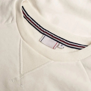 เสื้อกันหนาวสำหรับผู้ชายเสื้อกันหนาวมีฮู้ดสำหรับ100% ผ้าฝ้ายขนแกะธรรมดาเสื้อกันหนาวระบายอากาศได้ดีพื้นฐานทำตามสั่ง - Product Image 4