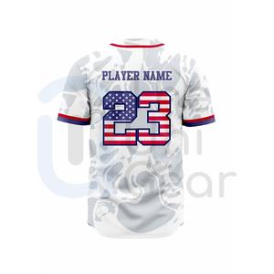 Uniforme de Béisbol Unisex de Alta Calidad, Ropa Deportiva, Nueva Llegada, Camiseta y Pantalones de Béisbol al por Mayor, Béisbol y Sóftbol, 100% Poliéster - Product Image 4