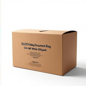 ELCO Folding <b>Document</b> <b>Bag</b> C4+ MF White 200-Pack - Product Image 2