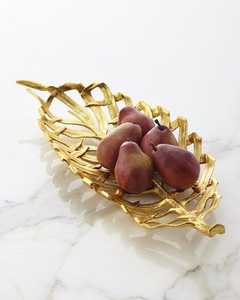 Cuencos de frutas de hoja de latón para el hogar, Hotel, restaurante, vajilla, cuenco, Color plateado, diseño moderno, aperitivos, cuencos para servir, suministros para Hotel - Product Image 5