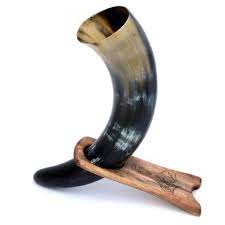 Precio atractivo del mejor cuerno para beber calidad de muesca Natural hecho a mano cuerno cerveza taza vikingo cuerno para beber mesa para fiesta - Product Image 3