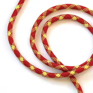 Cuerda de gimnasio dinámica de nailon al por mayor para montañismo al aire libre y fitness trenza con mango tamaño personalizado - Product Image 1