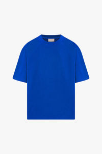 Camiseta personalizada de color sólido de alta calidad con hombros caídos para hombre, camiseta informal de manga corta con cuello redondo de 100% algodón de gran tamaño - Product Image 5