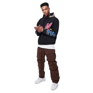 2025 nuevo invierno Jersey de algodón de alta calidad Sudadera con capucha de gran tamaño logotipo personalizado del fabricante para Puff estampado transpirable para hombres - Product Image 1