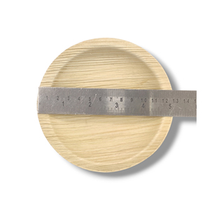 Vajilla desechable ecológica Sumkoka, vajilla ISO compostable 6 7 9 10 pulgadas, plato, bolsa de pulpa de bagazo para comida de restaurante - Product Image 1