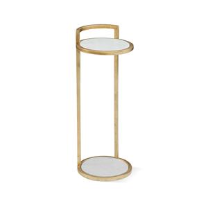 Mesa de bebidas de mármol y Metal de diseño Premium, muebles de sala de estar de lujo, uso doméstico moderno, artículo al por mayor, artículo decorativo para el hogar - Product Image 4