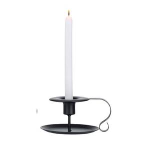 Wrought Iron Taper <b>Candle</b> Holder <b>Candle</b> Holder Iron unique <b>candle</b> <b>jar</b> Vintage for Home Decoration (Black) - Product Image 5