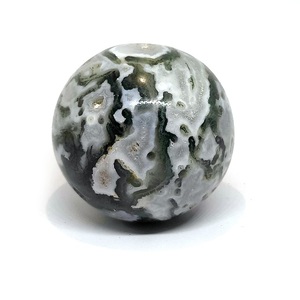 Esferas de cristal de ágata de musgo Natural de gran calidad, artesanías de piedra semipreciosa para curar la decoración del regalo del hogar, nueva tendencia - Product Image 4