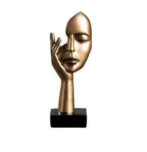 Meilleur fabricant de métal à boucle éternelle en or exportateur d'art Sculpture abstraite Pièce d'accent unique symbolisant un cycle sans fin - Product Image 3