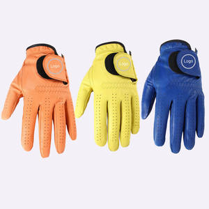 Guantes de golf multicolores Sensación clásica Embalaje personalizado Manos aceptables Guantes de golf unisex con diseño personalizado - Product Image 1