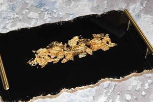 Resin <b>Decorative</b> Tray in Multiple Colors Rectangle Home <b>Decor</b> Resin Tray High Quality - Product Image 3