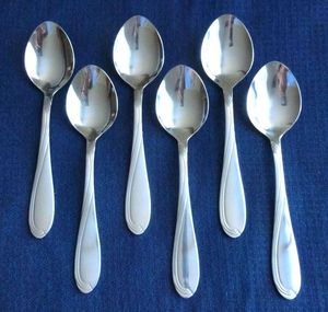 Cuillère de mariage portable en acier inoxydable miroir, ensemble de couverts en métal, cuillère de mariage en provenance d'Inde - Product Image 6