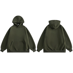 Sudadera con Capucha Gruesa de Invierno con Cremallera Frontal y Logotipo Personalizado, Unisex, de Algodón/Poliéster, Ajuste Regular, Ecológica, Lavada con Piedras - Product Image 3