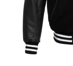 Custom Varsity Jacket Men-Precio al por mayor Venta caliente Streetwear con bordado único y chaquetas de hombre de calidad superior - Product Image 5