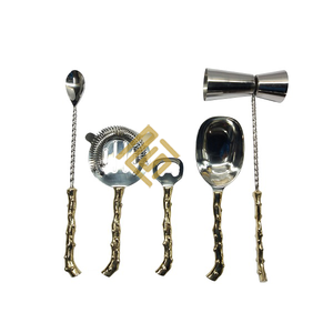 Best Selling Luxury Stainless Steel Dinnerware Set High Quality Horn Bone Resin Metal Handle Customizable Logo Corkscrew <b>Bottle</b> - Product Image 5