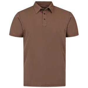 Alta calidad logotipo personalizado sublimación 180 Gsm algodón Poloshirt Golf Wear Camiseta con cuello para hombres - Product Image 1