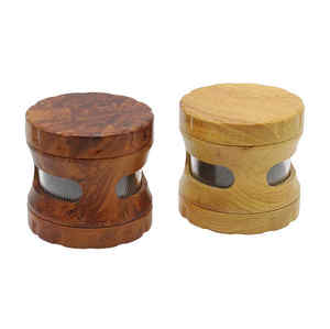 High Quality Custom logo Wooden Herb <b>Grinder</b> Spice Herbal <b>Grinder</b> <b>Tobacco</b> Wood Smoking <b>Grinder</b> - Product Image 2