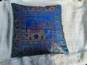 Elephant <b>Cushion</b> <b>Covers</b> <b>Sofa</b> <b>Cushion</b> <b>Cover</b> 16x16 Inches Birthday Gift Decorative Throw Pillow Decorative <b>Cushion</b> <b>Cover</b> - Product Image 6
