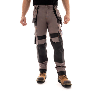 Pakistán fabrica pantalones Cargo Jogger bordados con logotipo personalizado para hombres Color sólido ligero bajo MOQ Logo en la cintura - Product Image 6