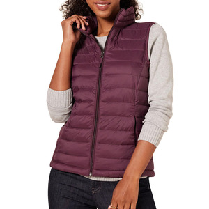 2025 nueva oferta transpirable burbuja Puffer chaleco deportes invierno al aire libre sin mangas calidad única Puffer chaleco para mujer - Product Image 1