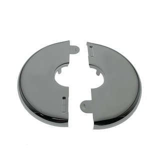 Équipement et accessoires de lutte contre l'incendie QF Essential Chrome Split Ring Flat Escutcheon Modèle SFR1229CP/SFR3429CP Fabriqué à Taïwan - Product Image 4