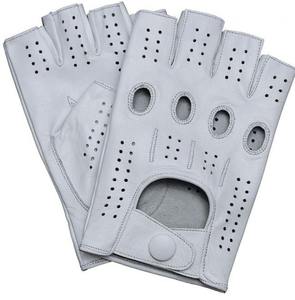 Guantes Unisex de Cuero Genuino con Cierre de Cremallera, Bordado y Cadenas, Decoraciones, Logotipo Personalizado, Estilo con Mango - Product Image 1