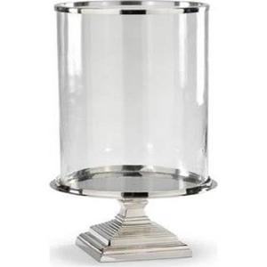 Bougeoir en verre transparent de couleur argent de conception fantastique décoration de maison et d'événements bougeoir d'éclairage de fournitures indiennes - Product Image 2