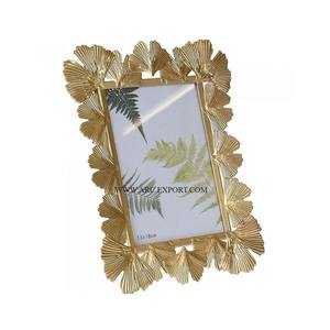 High Quality Photo Frame For Showcase and Table Decoration <b>Framing</b> Frame Purpose Gold Color Plated <b>Squared</b> Shape Aluminium - Product Image 4