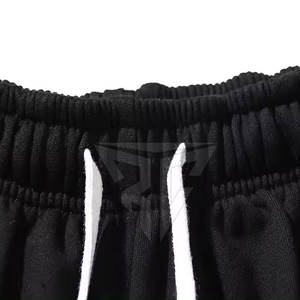 กางเกงขาสั้นผ้าฝ้ายซักกรดสำหรับผู้ชายกางเกงขาสั้นผ้าฝ้ายสไตล์ลำลองปรับแต่งได้ตามต้องการ - Product Image 3